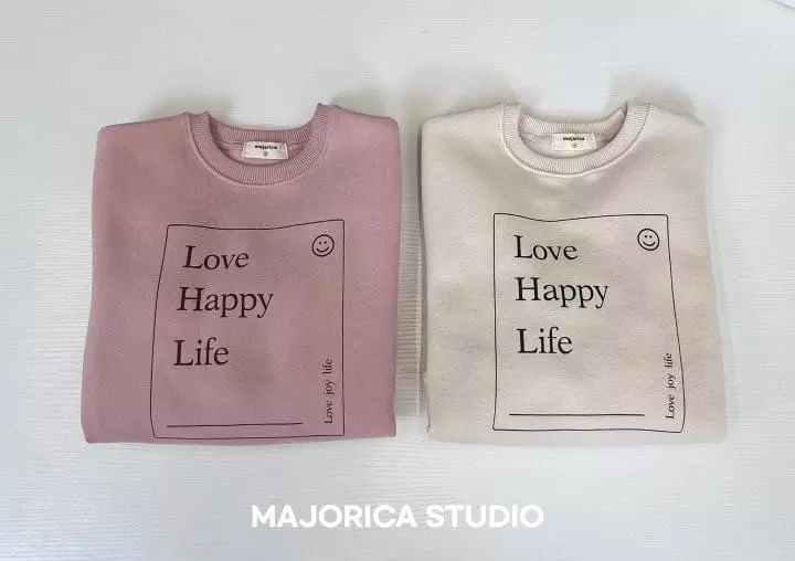 Majorica - Korean Children Fashion - #magicofchildhood - Love Sweatshirt