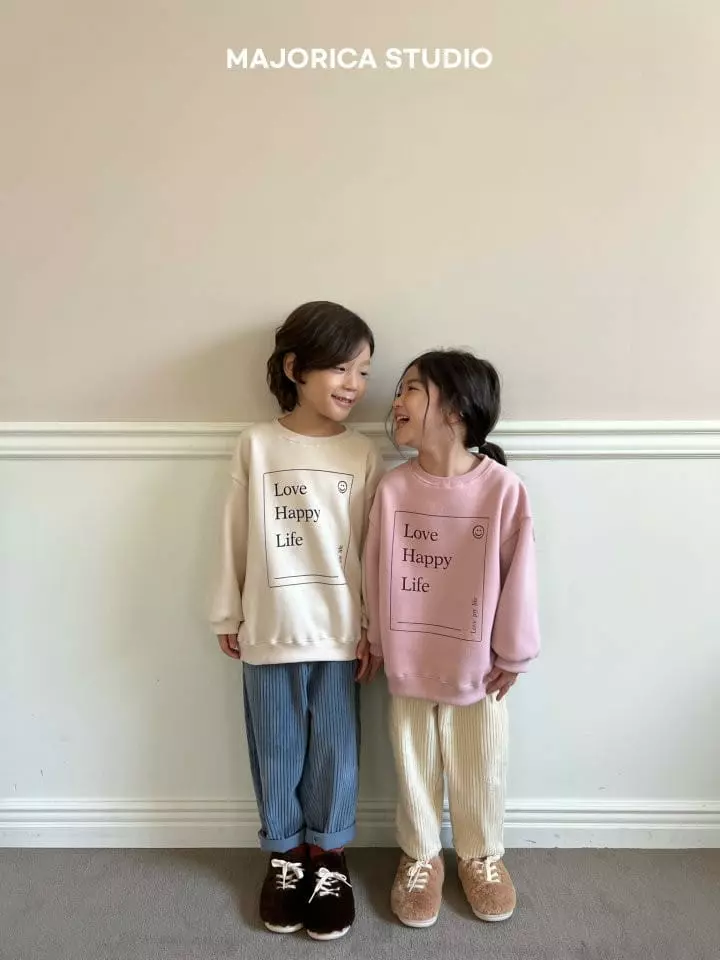 Majorica - Korean Children Fashion - #minifashionista - Love Sweatshirt - 2