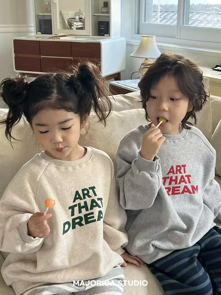 Majorica - Korean Children Fashion - #prettylittlegirls - Art Sweatshirt - 2