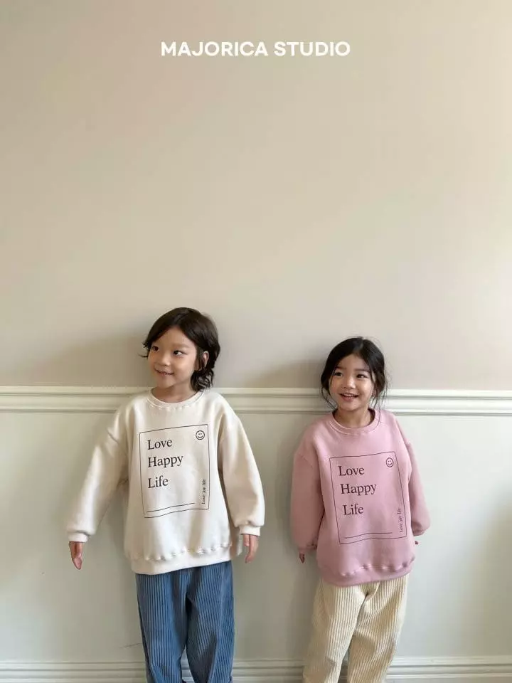 Majorica - Korean Children Fashion - #stylishchildhood - Love Sweatshirt - 6