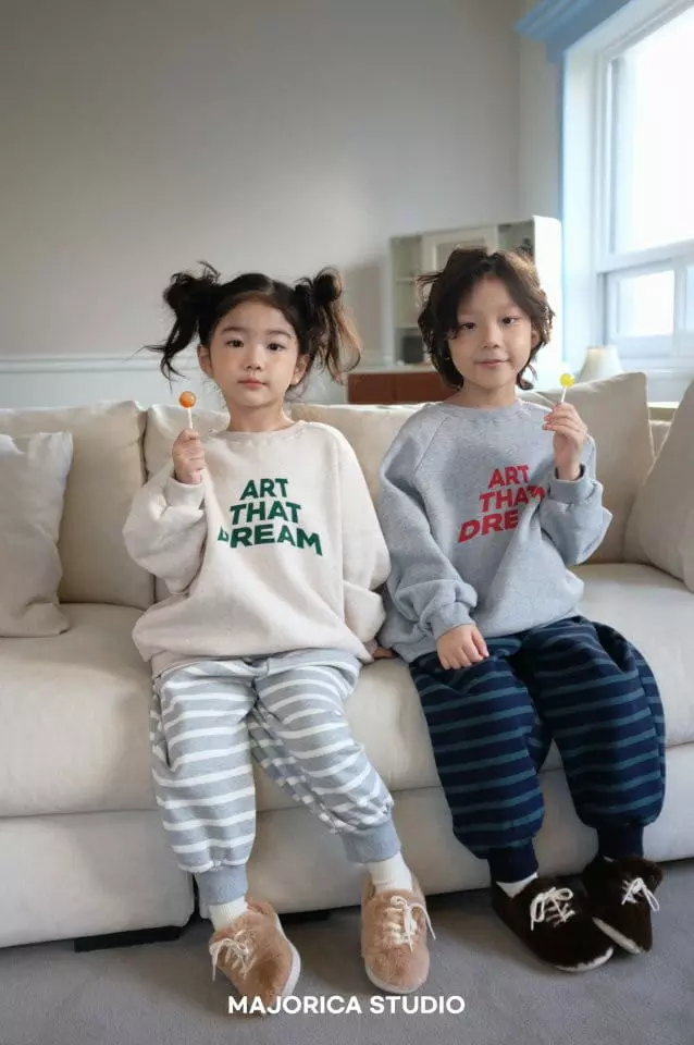 Majorica - Korean Children Fashion - #stylishchildhood - Art Sweatshirt - 5