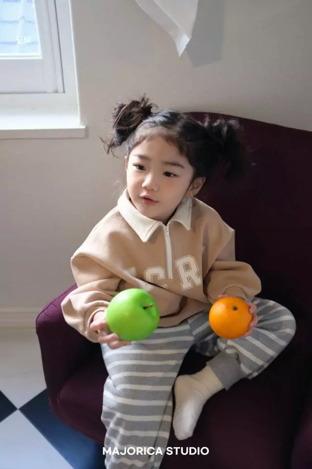 Majorica - Korean Children Fashion - #todddlerfashion - Ecru Half Anorak - 5