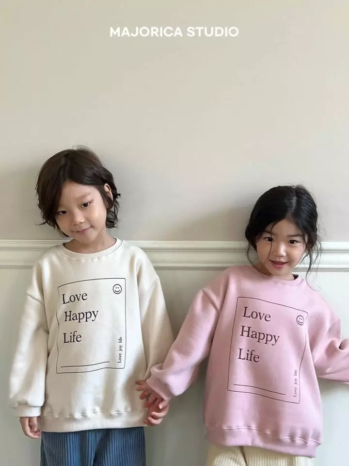 Majorica - Korean Children Fashion - #prettylittlegirls - Love Sweatshirt - 4