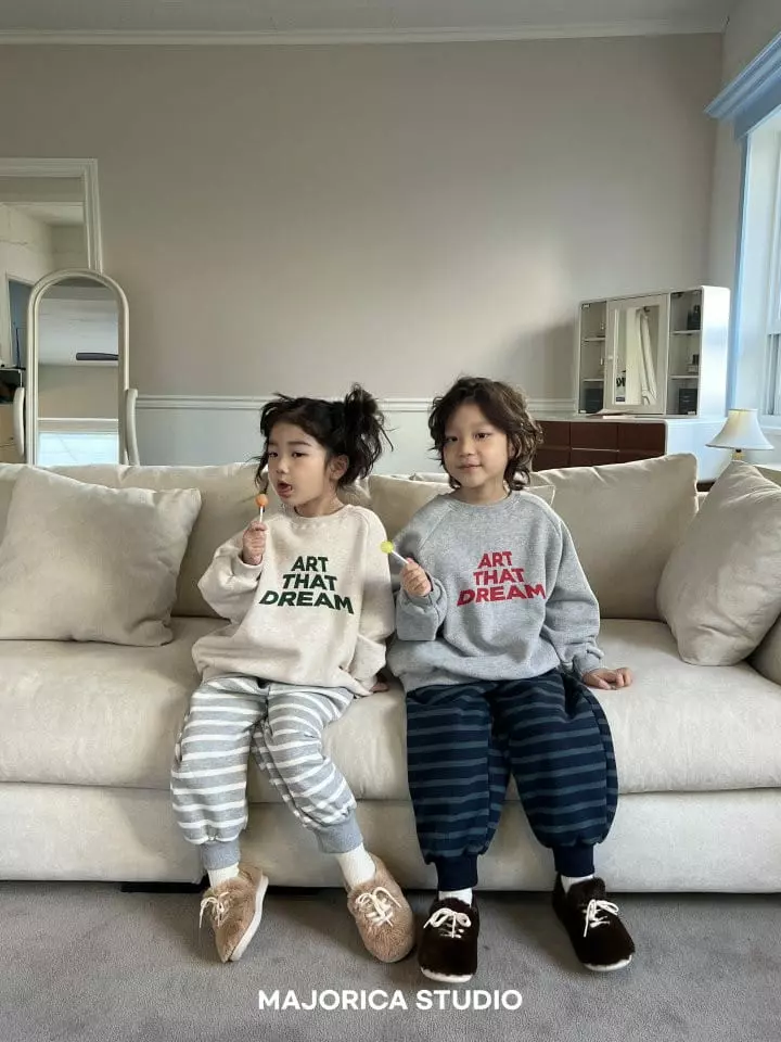 Majorica - Korean Children Fashion - #todddlerfashion - Art Sweatshirt - 4
