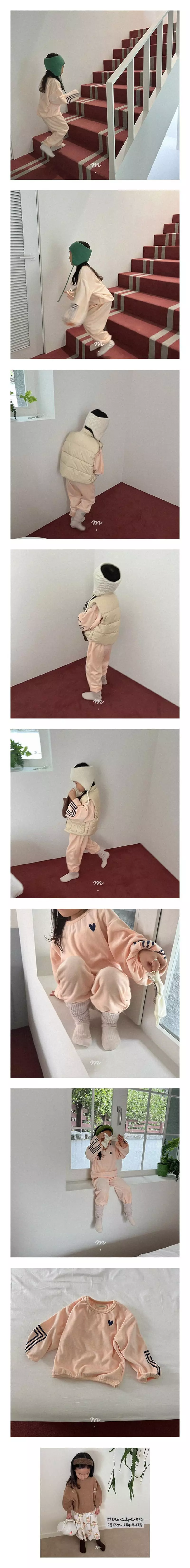 Mamaspapa - Korean Children Fashion - #fashionkids - Love Sweatshirt