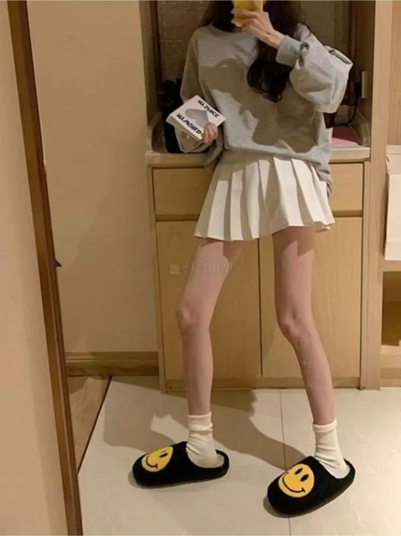 Marie - Korean Women Fashion - #momslook - Smile  Slippers - 3