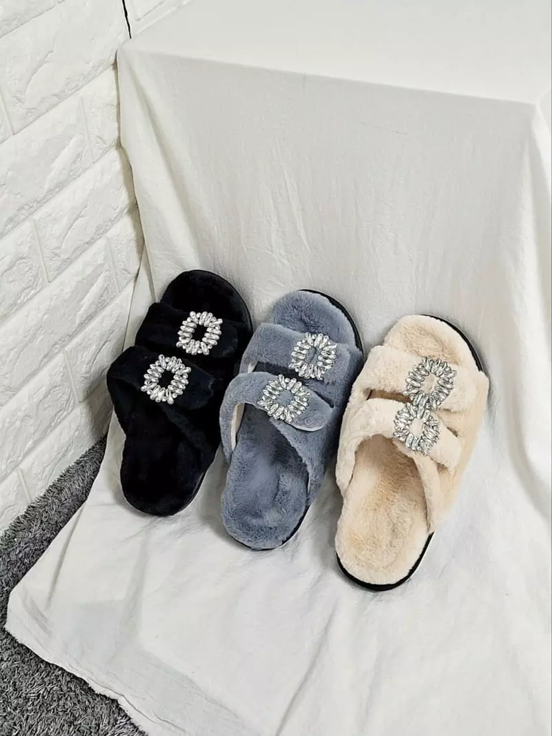 Marie - Korean Women Fashion - #womensfashion - Jewerly Slippers - 6