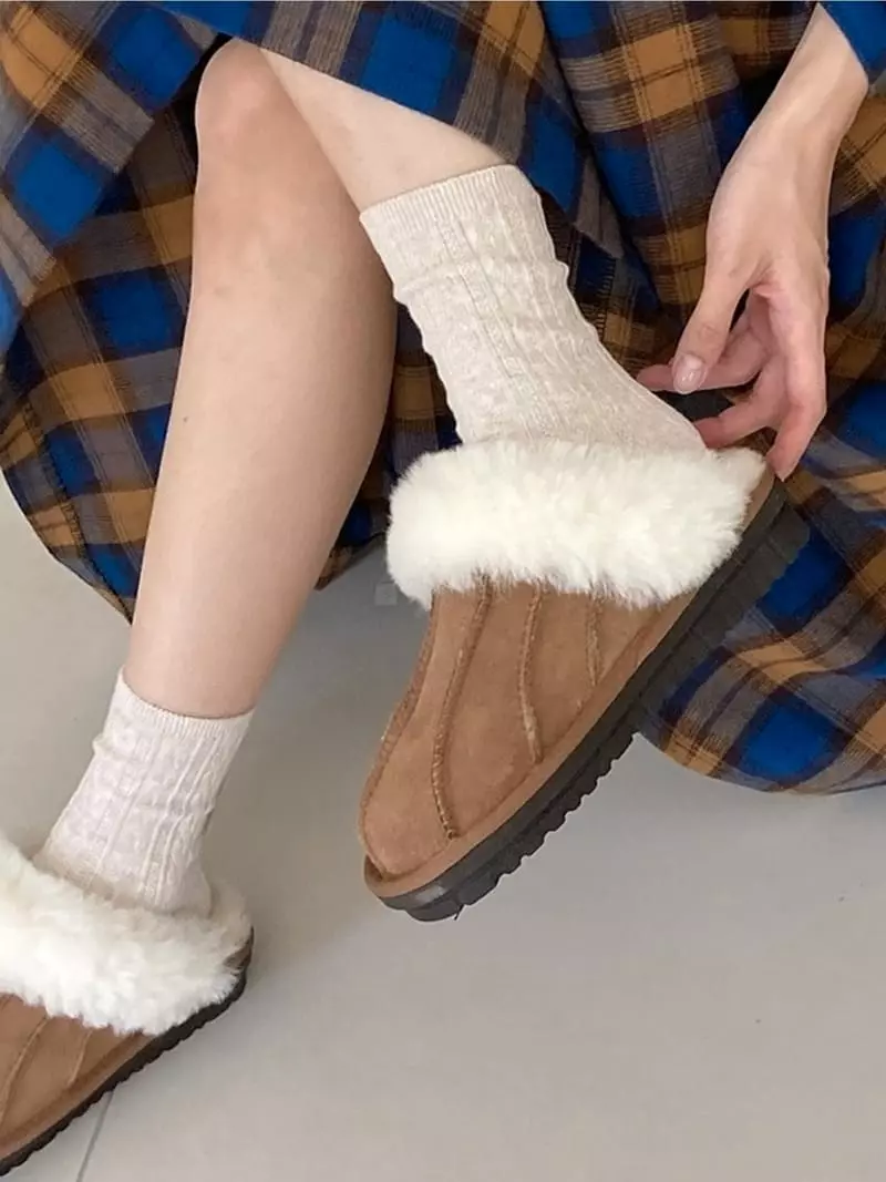 Marie - Korean Women Fashion - #womensfashion - U Slippers - 5