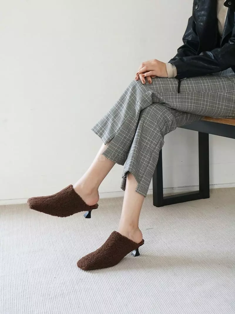 Marie - Korean Women Fashion - #womensfashion - Yang Mule - 12