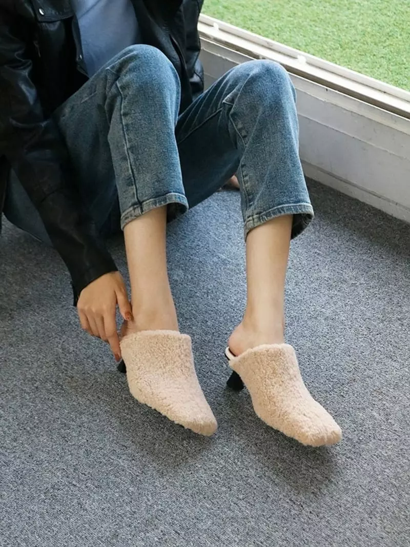 Marie - Korean Women Fashion - #momslook - Yang Mule - 4