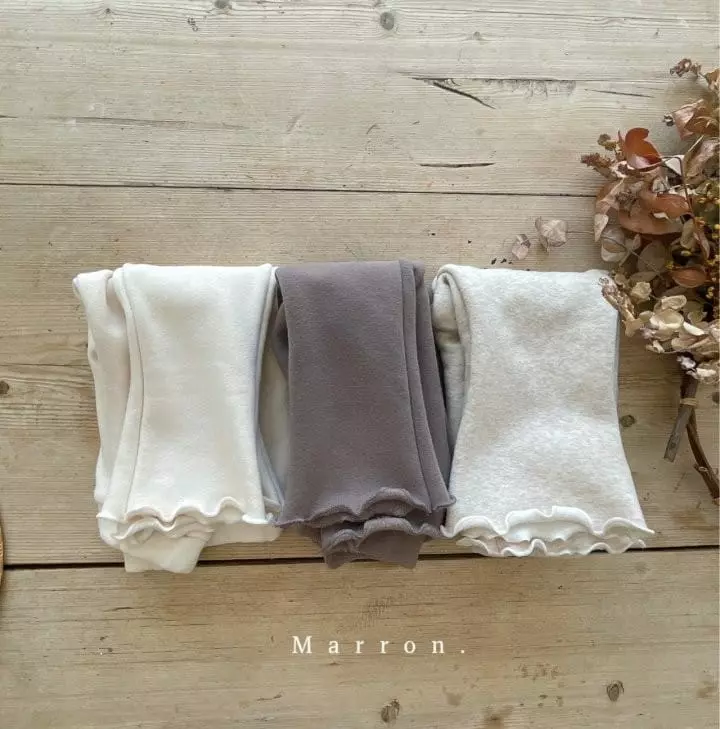 Marron Kid - Korean Children Fashion - #Kfashion4kids - Marlang Fleece Pants - 6