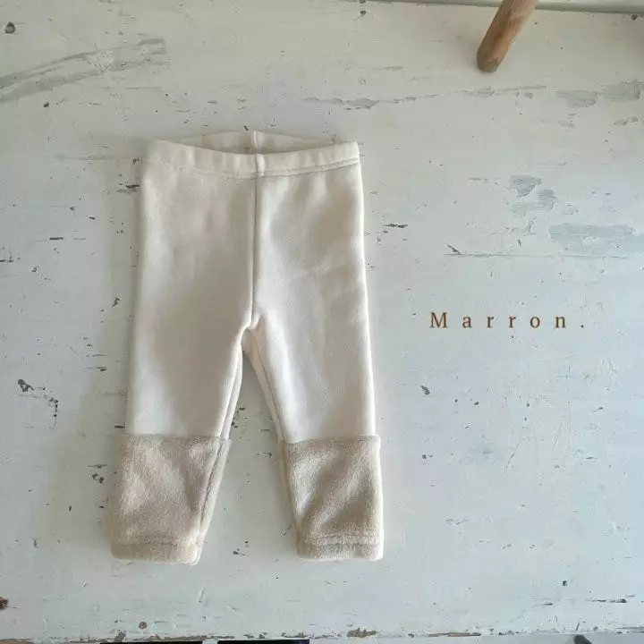Marron Kid - Korean Children Fashion - #childrensboutique - Marlang Bbosong Leggings - 11