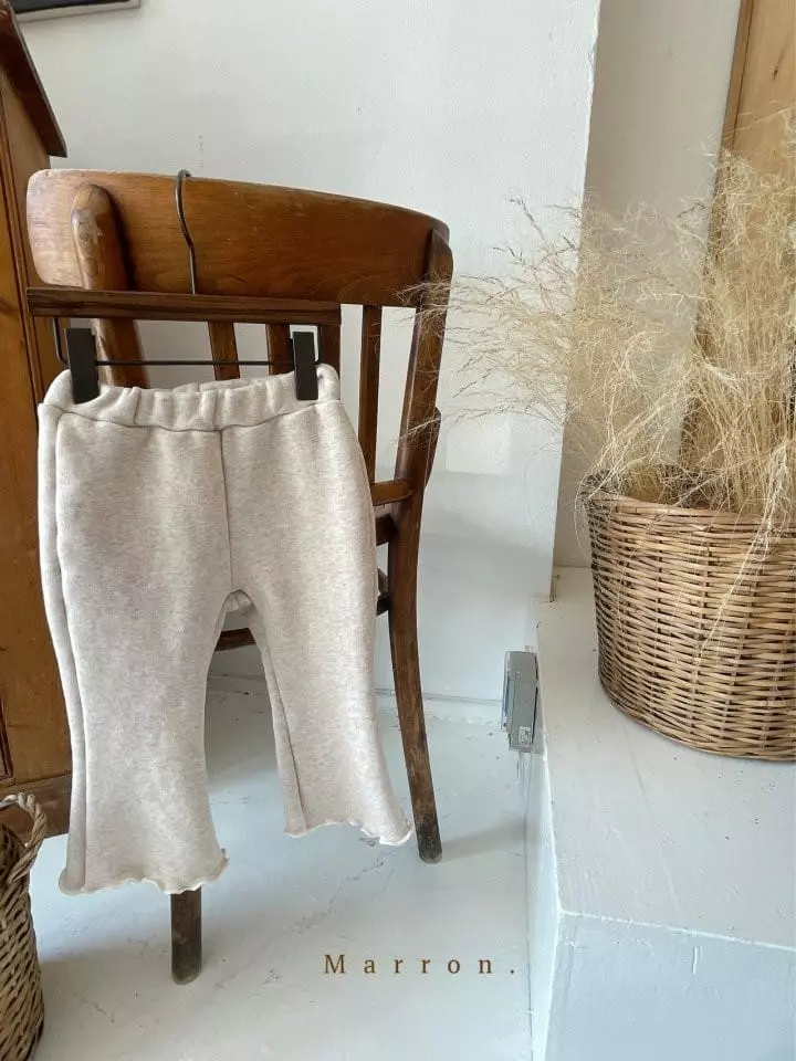 Marron Kid - Korean Children Fashion - #discoveringself - Marlang Fleece Pants