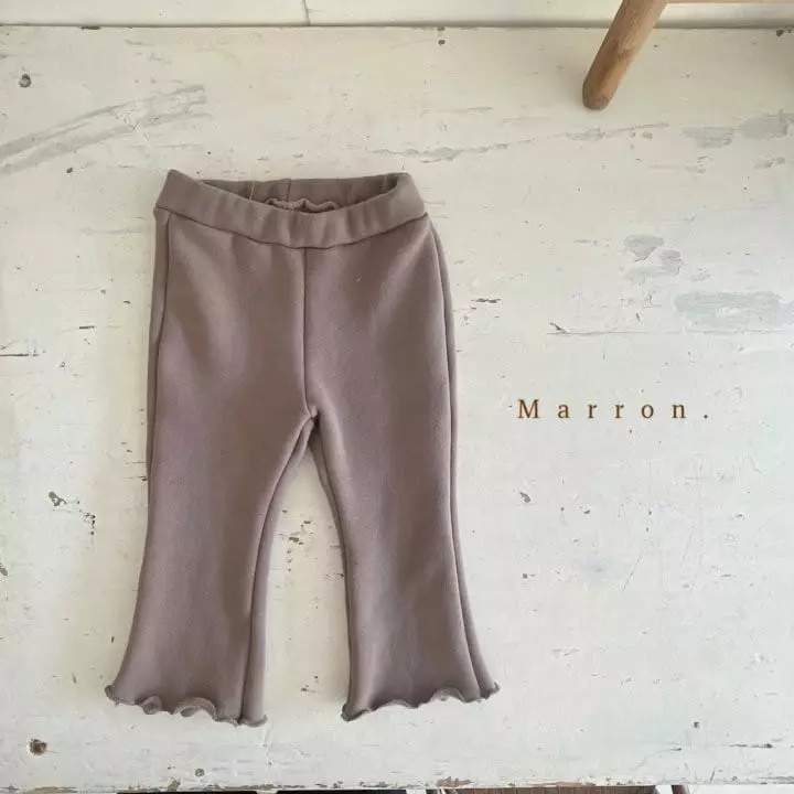 Marron Kid - Korean Children Fashion - #fashionkids - Marlang Fleece Pants - 2