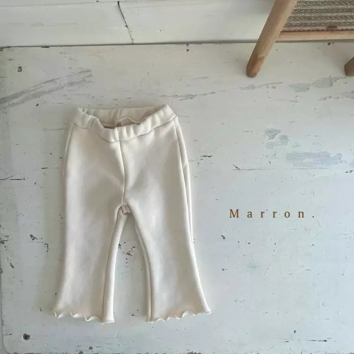 Marron Kid - Korean Children Fashion - #kidsshorts - Marlang Fleece Pants - 4