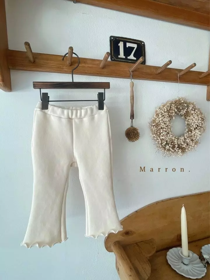 Marron Kid - Korean Children Fashion - #littlefashionista - Marlang Fleece Pants - 7