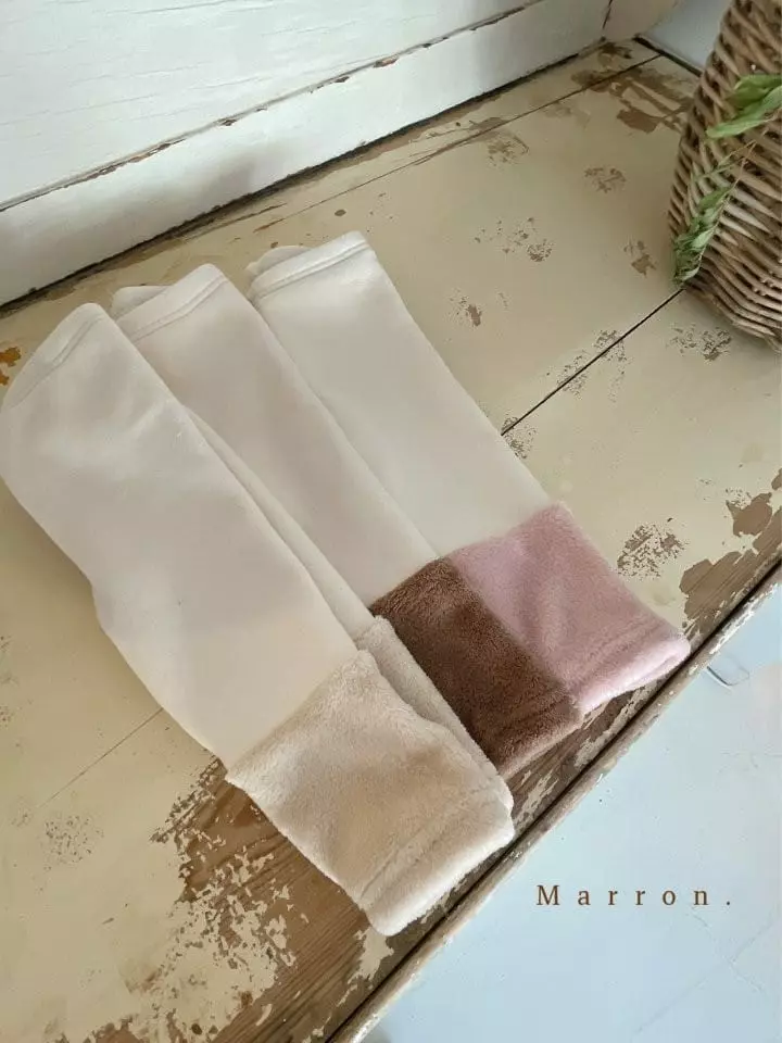 Marron Kid - Korean Children Fashion - #magicofchildhood - Marlang Bbosong Leggings - 6