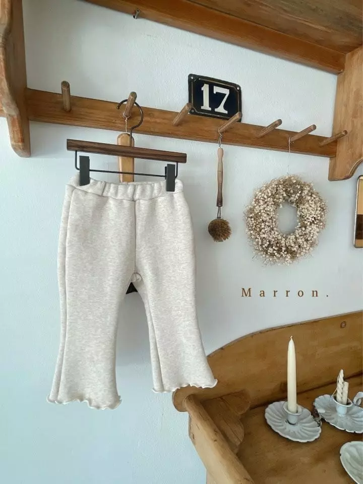 Marron Kid - Korean Children Fashion - #minifashionista - Marlang Fleece Pants - 9