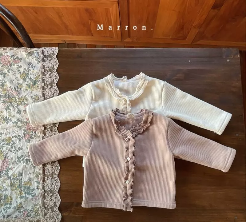 Marron. - Korean Children Fashion - #childofig - Pior Cardigan - 11