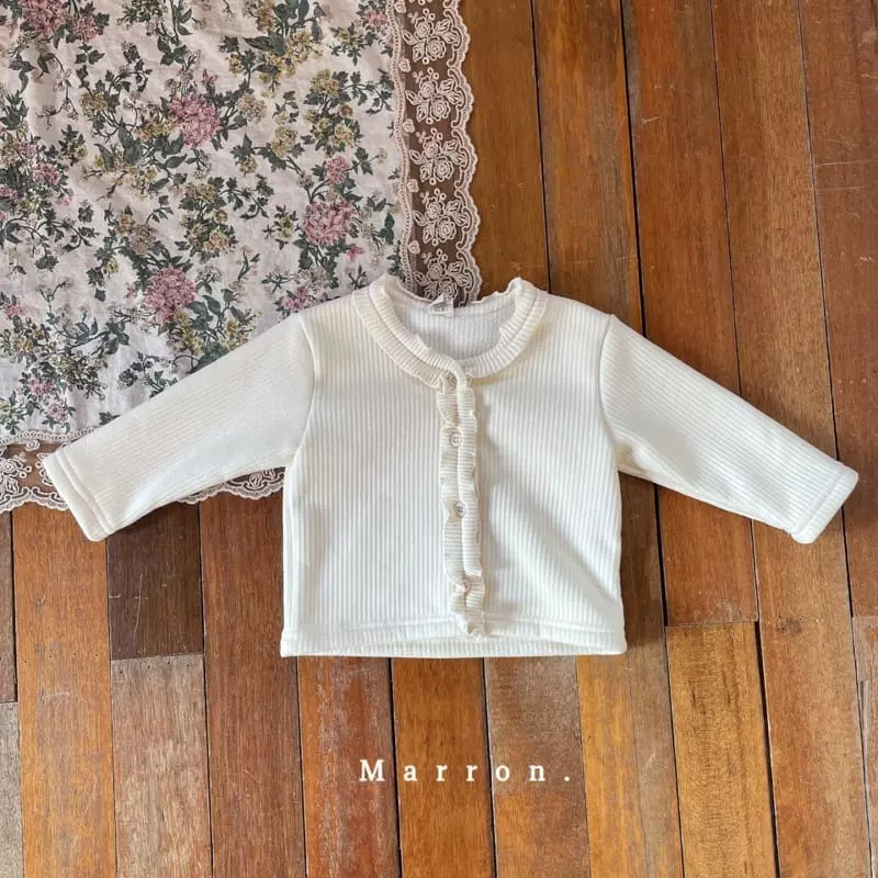 Marron. - Korean Children Fashion - #kidsstore - Pior Cardigan