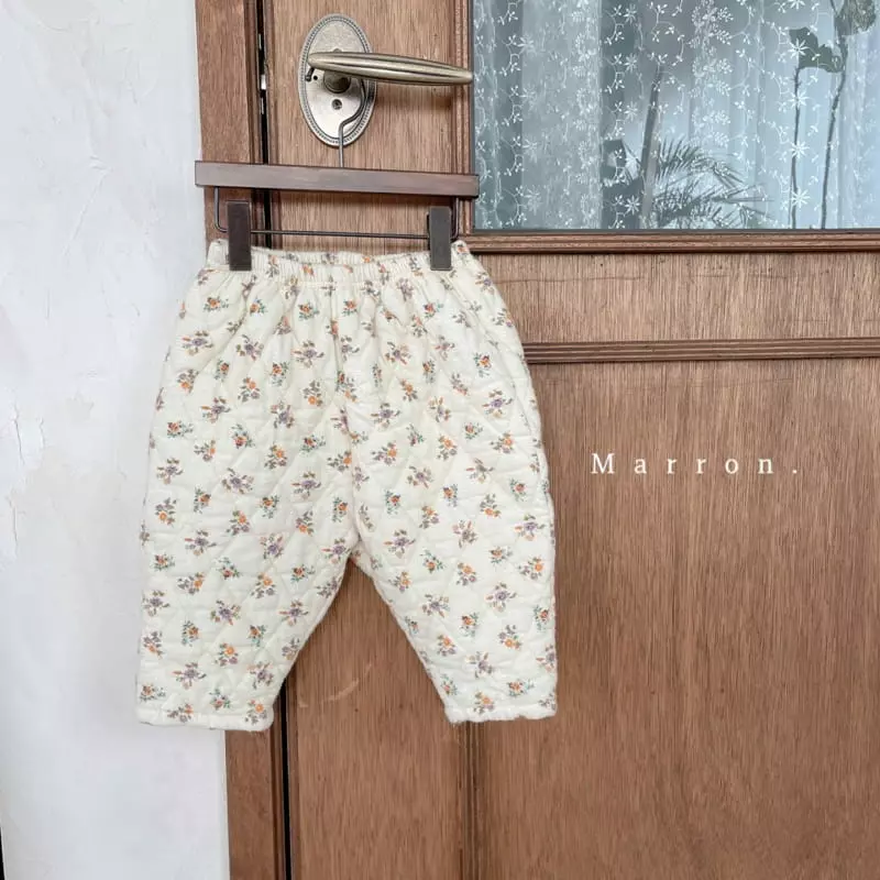 Marron. - Korean Children Fashion - #magicofchildhood - Winter Boning Pants