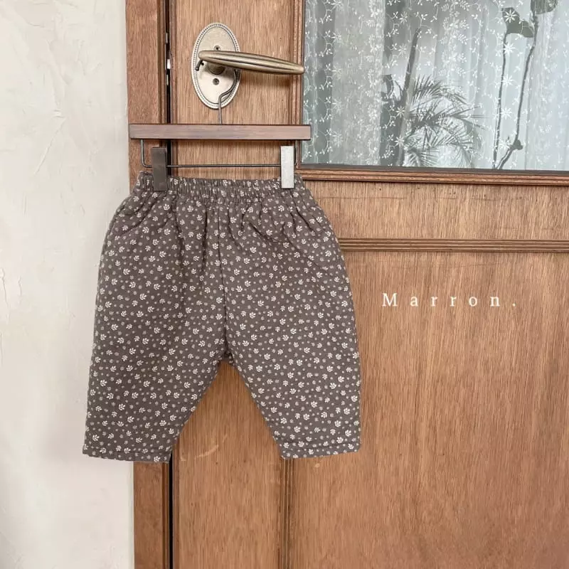 Marron. - Korean Children Fashion - #prettylittlegirls - Winter Boning Pants - 3