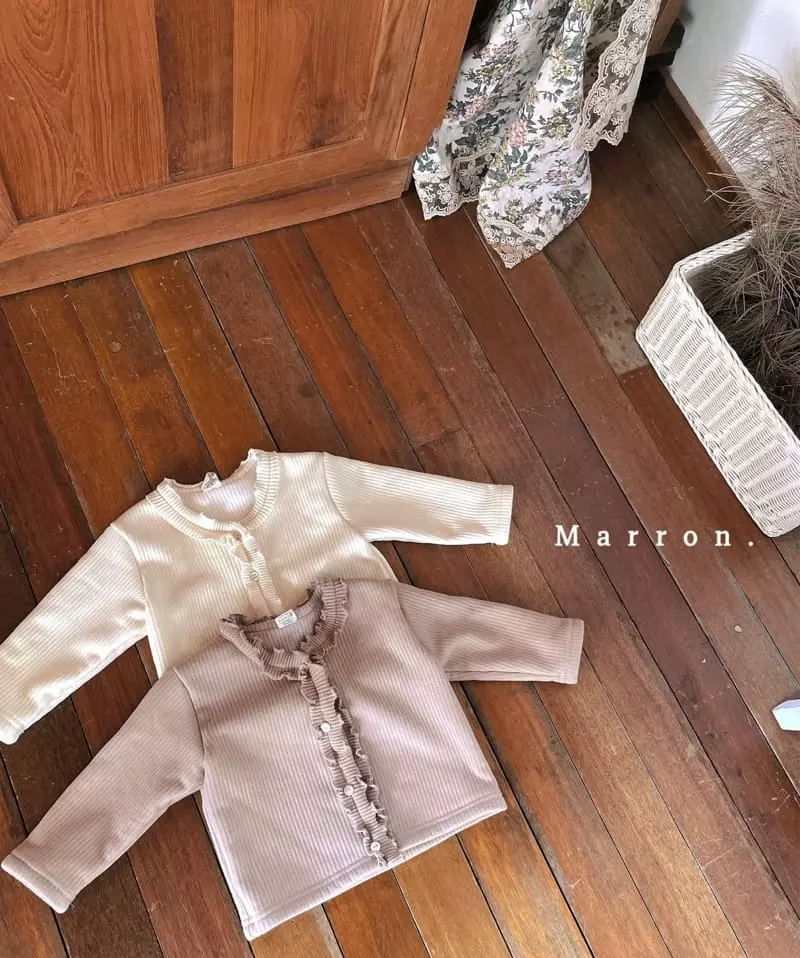 Marron. - Korean Children Fashion - #toddlerclothing - Pior Cardigan - 9