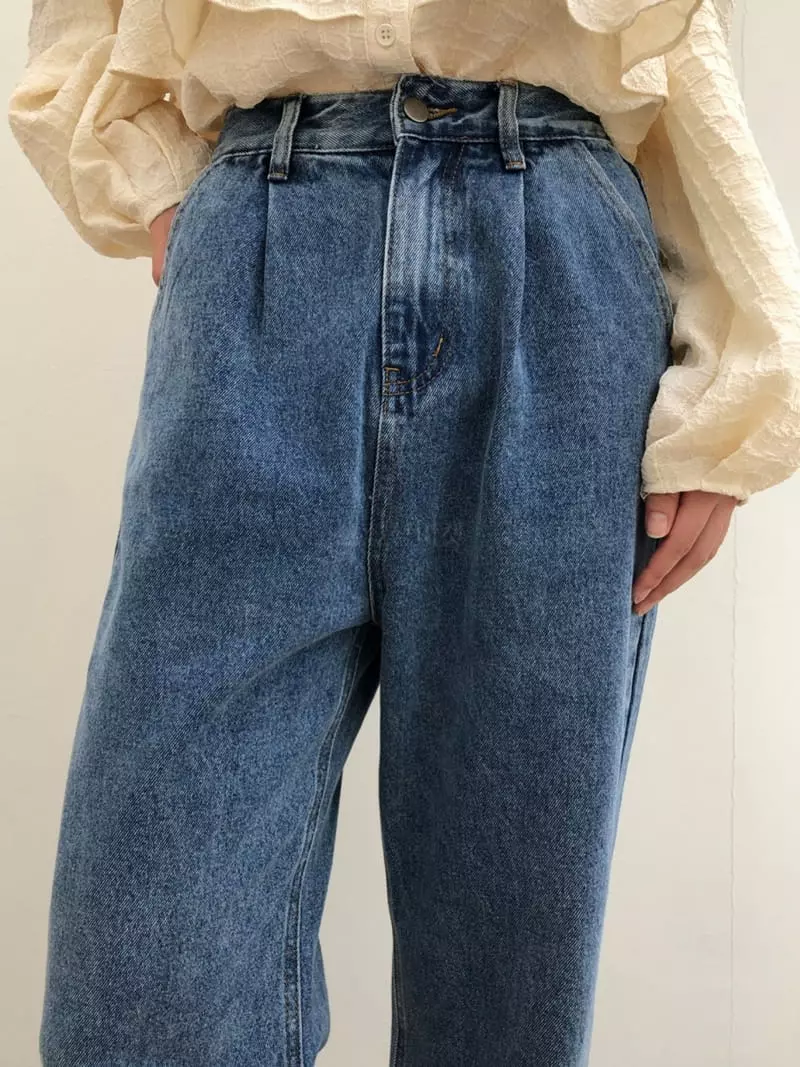 Matilda - Korean Women Fashion - #womensfashion - Wrinkle Pants - 4