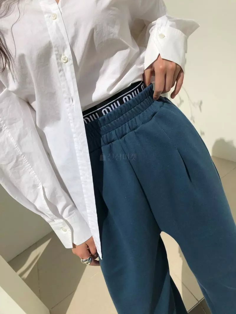 Matilda - Korean Women Fashion - #romanticstyle - Mini Banding Pants - 6