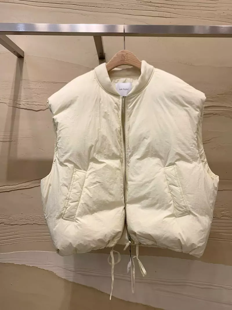 Matilda - Korean Women Fashion - #shopsmall - Minimal Padding Vest - 6