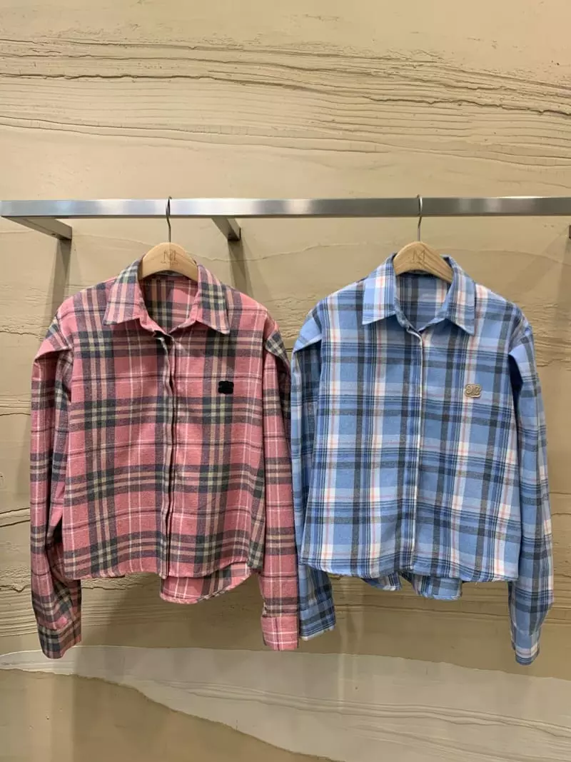 Matilda - Korean Women Fashion - #womensfashion - Check Shirt - 6