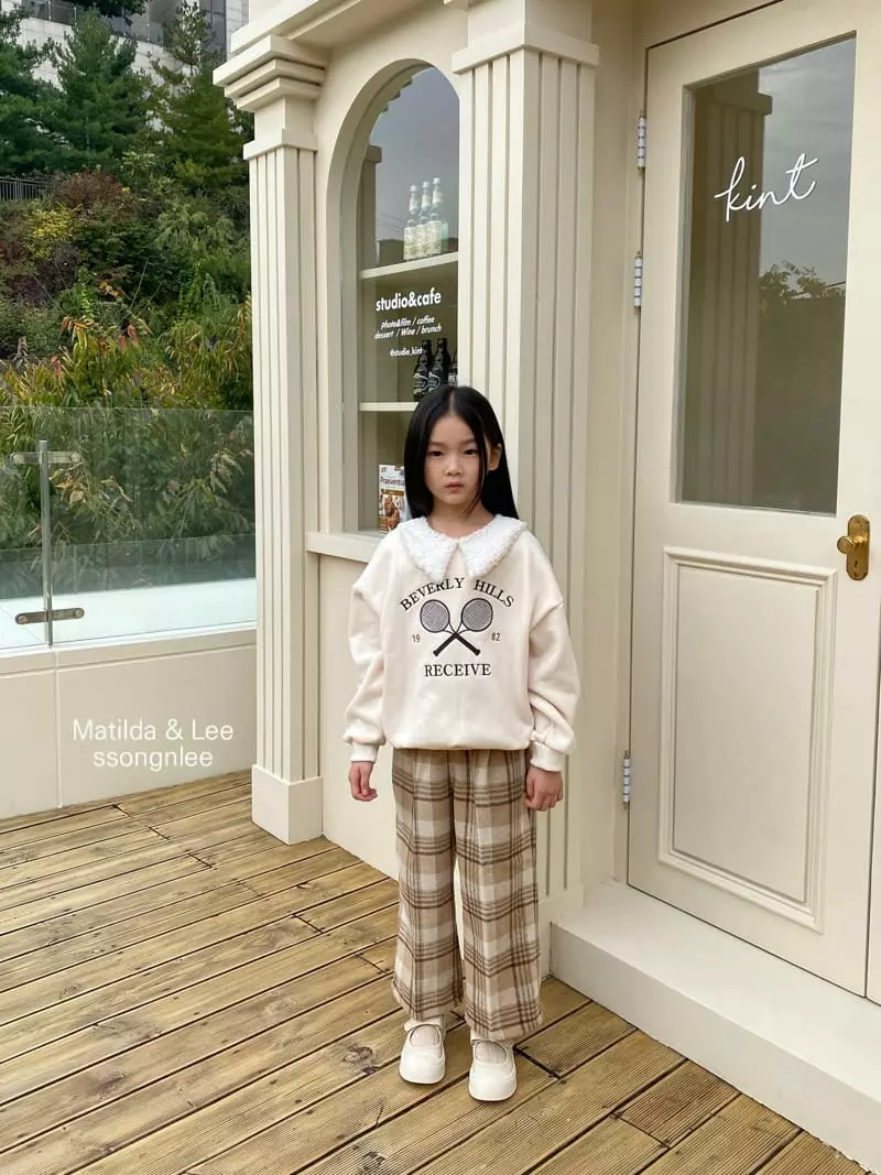 Matilda & Lee - Korean Children Fashion - #Kfashion4kids - Check Pants - 6