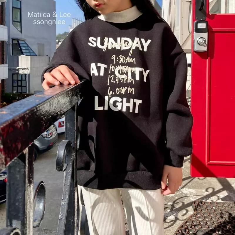 Matilda & Lee - Korean Children Fashion - #Kfashion4kids - Sunday Sweatshirt - 7