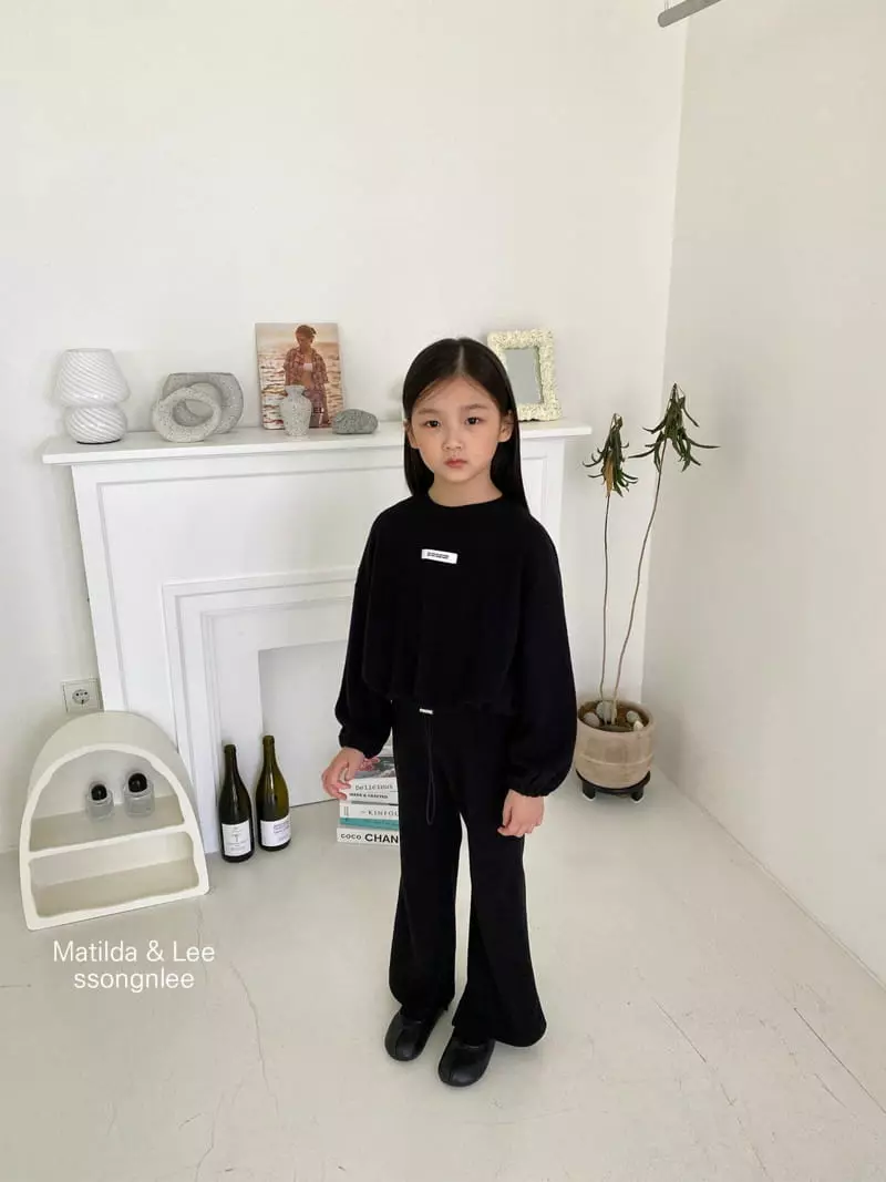 Matilda & Lee - Korean Children Fashion - #Kfashion4kids - Label Rib Set - 3
