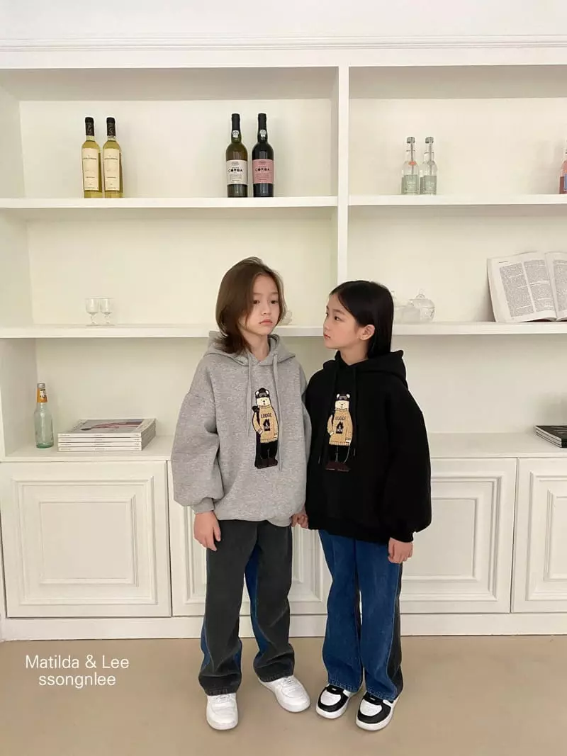 Matilda & Lee - Korean Children Fashion - #childofig - Bear Patch Hoody - 8