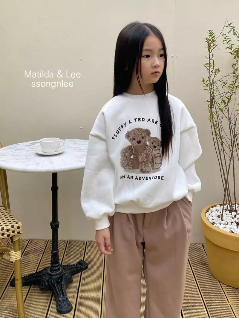 Matilda & Lee - Korean Children Fashion - #stylishchildhood - Bear Sweatshirt - 4