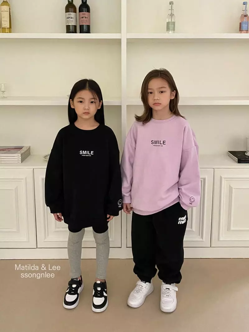 Matilda & Lee - Korean Children Fashion - #childofig - Smile Sweatshirt - 9