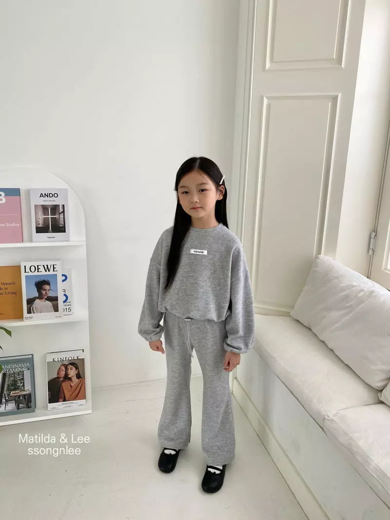Matilda & Lee - Korean Children Fashion - #childofig - Label Rib Set - 8