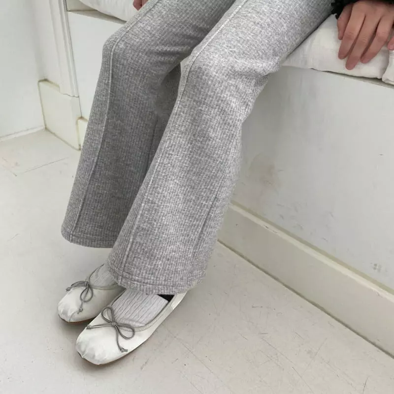 Matilda & Lee - Korean Children Fashion - #childofig - Pintuck Rib Pants - 7