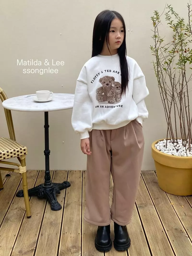 Matilda & Lee - Korean Children Fashion - #childrensboutique - Bear Sweatshirt - 5