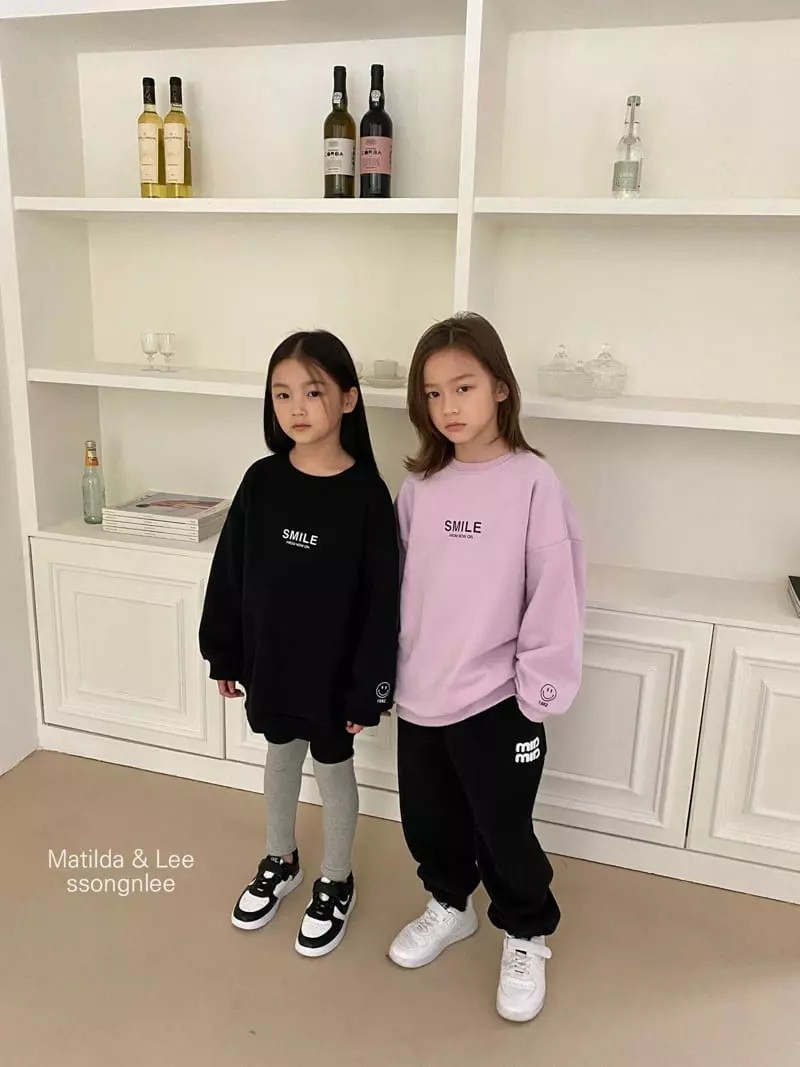Matilda & Lee - Korean Children Fashion - #childrensboutique - Smile Sweatshirt - 11