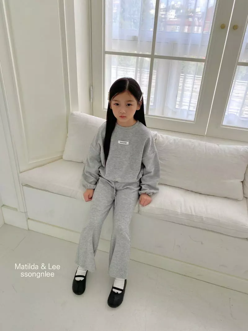 Matilda & Lee - Korean Children Fashion - #childrensboutique - Label Rib Set - 10
