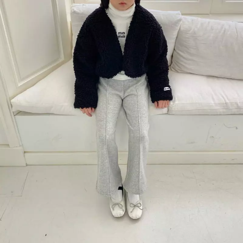 Matilda & Lee - Korean Children Fashion - #childrensboutique - Pintuck Rib Pants - 8
