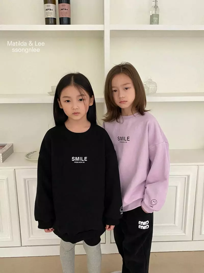Matilda & Lee - Korean Children Fashion - #designkidswear - Smile Sweatshirt - 12