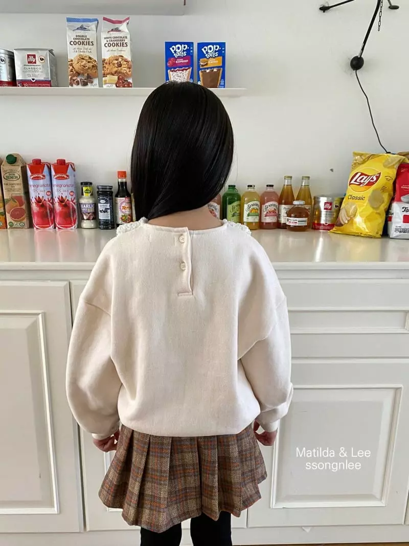Matilda & Lee - Korean Children Fashion - #designkidswear - Tennis Collar Sweatshirt - 7