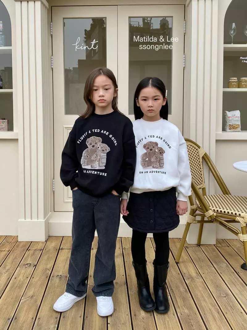 Matilda & Lee - Korean Children Fashion - #discoveringself - Bear Sweatshirt - 7