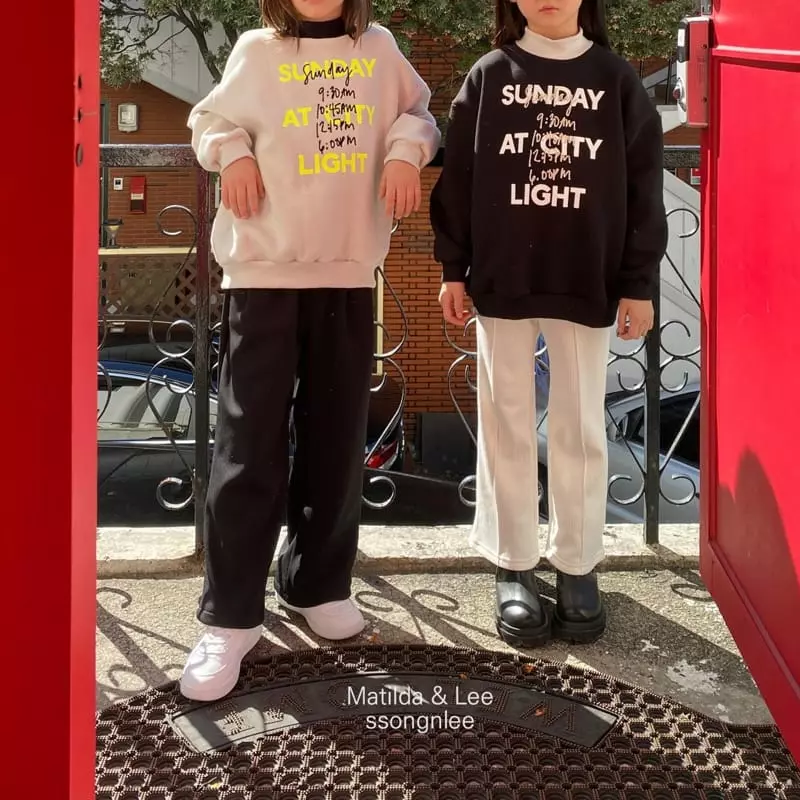 Matilda & Lee - Korean Children Fashion - #discoveringself - Sunday Sweatshirt - 2