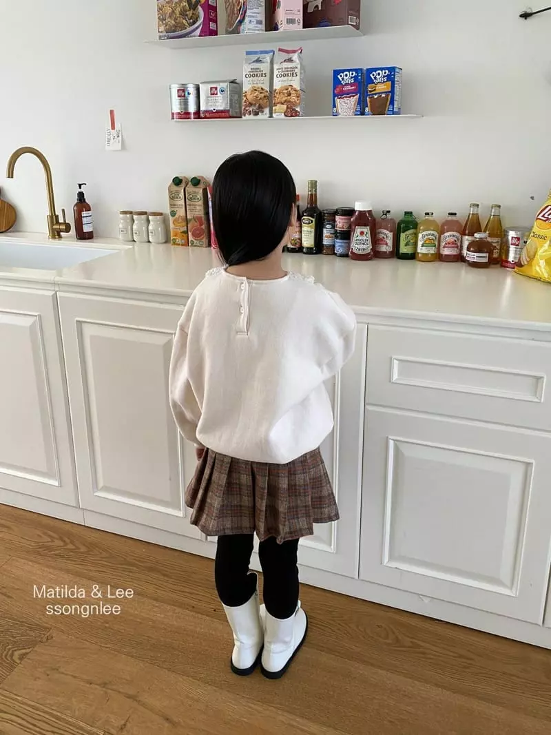 Matilda & Lee - Korean Children Fashion - #discoveringself - Check Skirt Leggings - 9