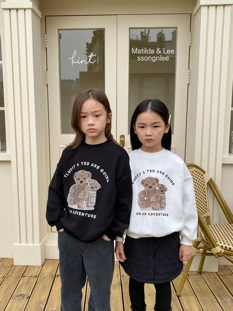 Matilda & Lee - Korean Children Fashion - #fashionkids - Bear Sweatshirt - 8