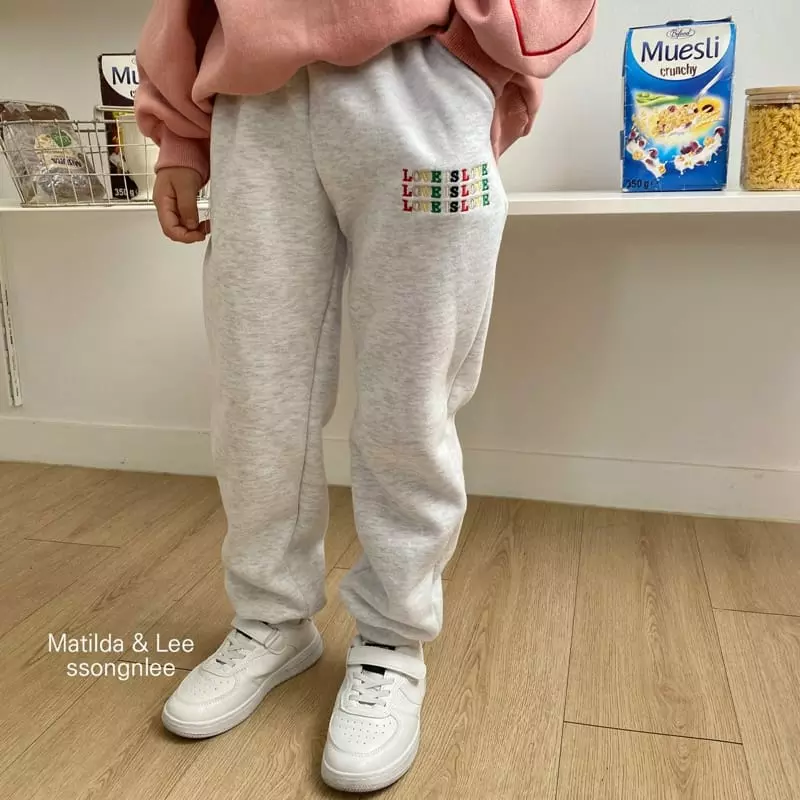 Matilda & Lee - Korean Children Fashion - #kidsshorts - Love Pants - 2